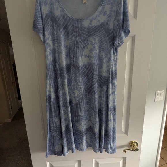 Style & Co. Dresses & Skirts - Tie Dye Blue Flowy Sundress Size L